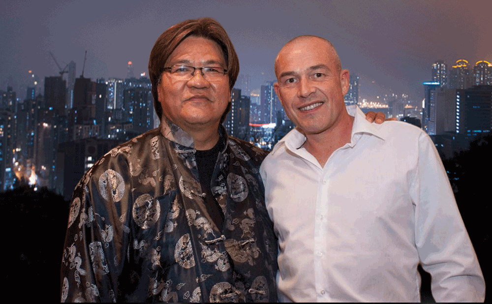 Sifu Gary Lam und Michael Mehle